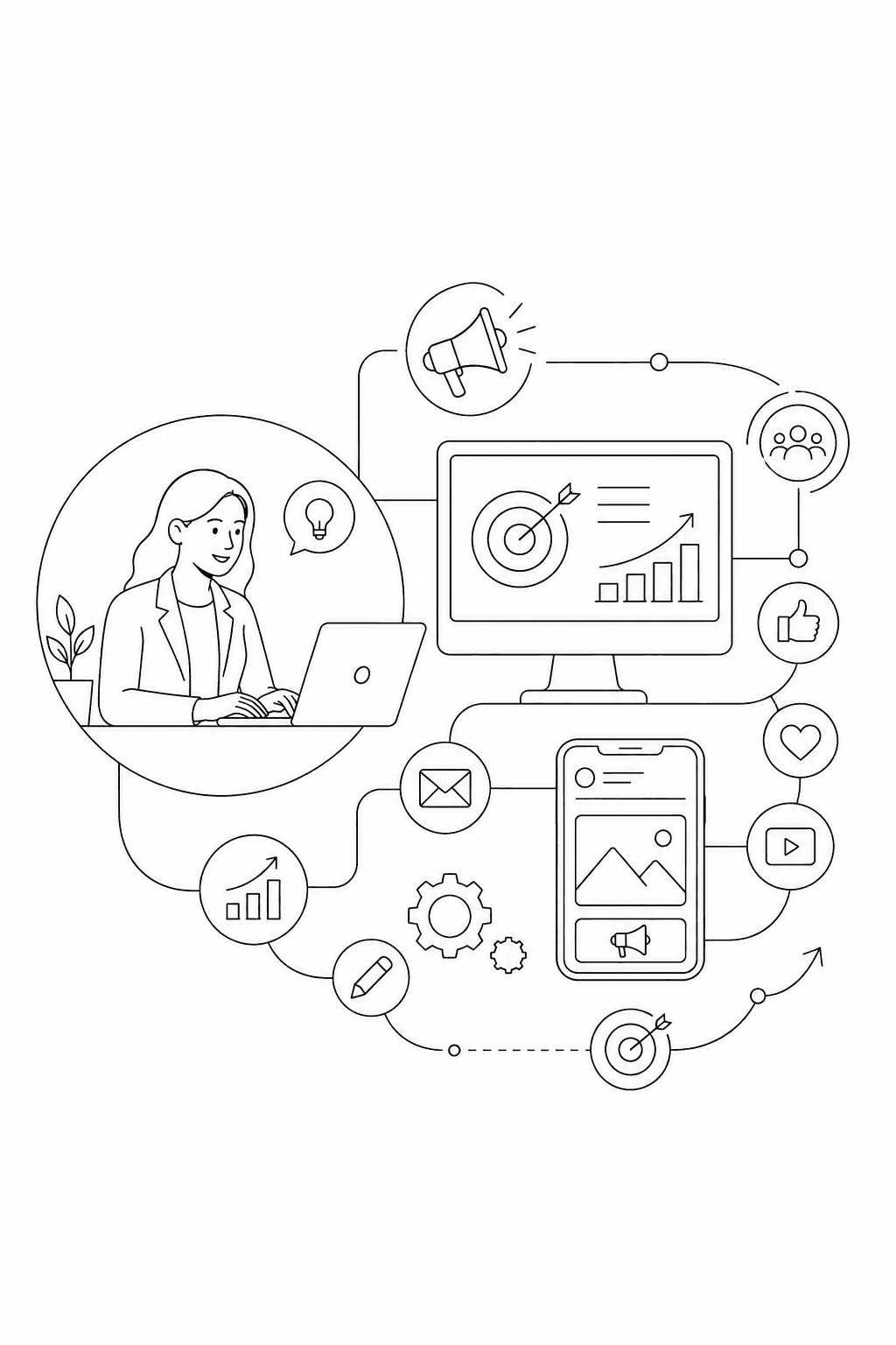 Kreative Marketing- und Werbeplanung